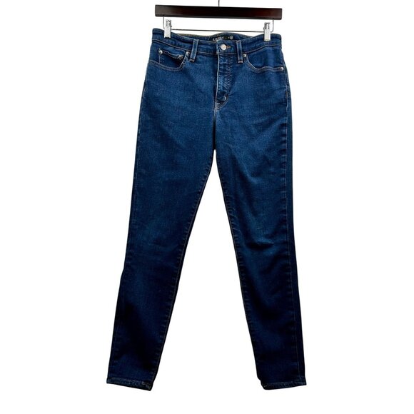 Lauren Ralph Lauren Black Label Dark Wash Skinny Jeans Size 6 –‎ Premium Stretch - Picture 2 of 9